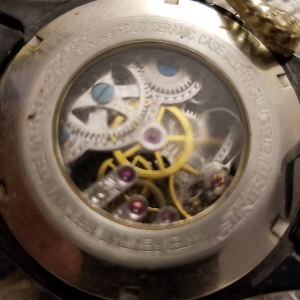 Invicta Quartz  mens watch  rubber band needs replacement model #1848 - Picture 3 of 3